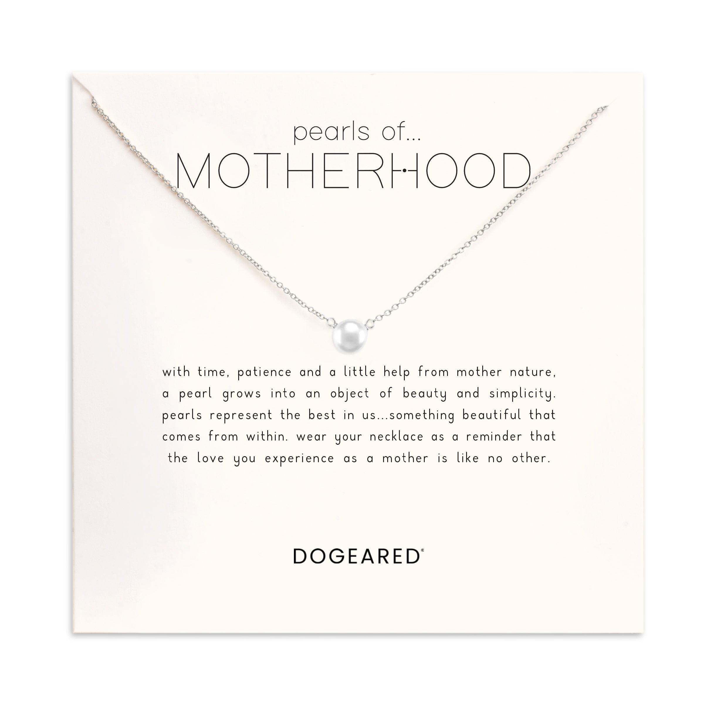 Pearls of motherhood small pearl necklace - Dogeared