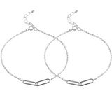 Modern Friends Forever Linked Bracelet