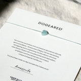 Amazonite Heart Cord Bracelet- Limited Edition/Archives