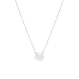 Clear Quartz Gem  Necklace