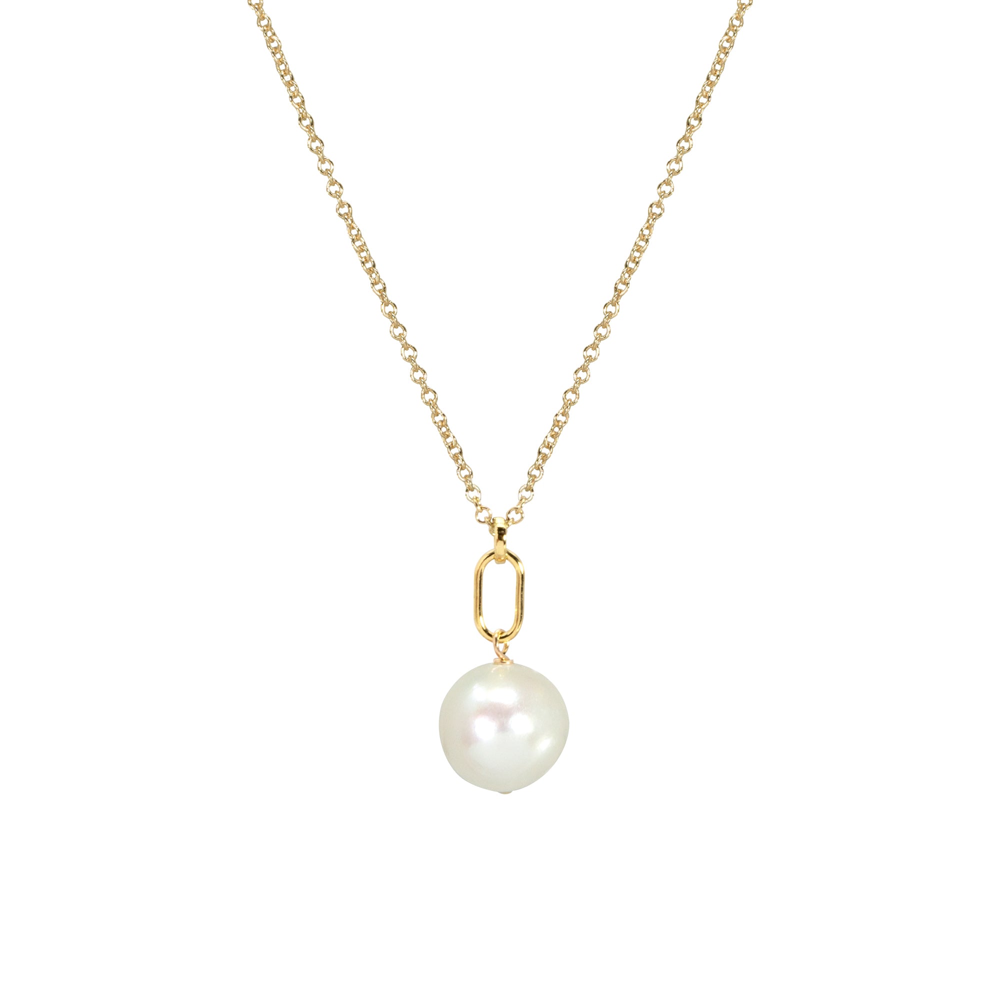 June Birthstone Pearl Necklace
