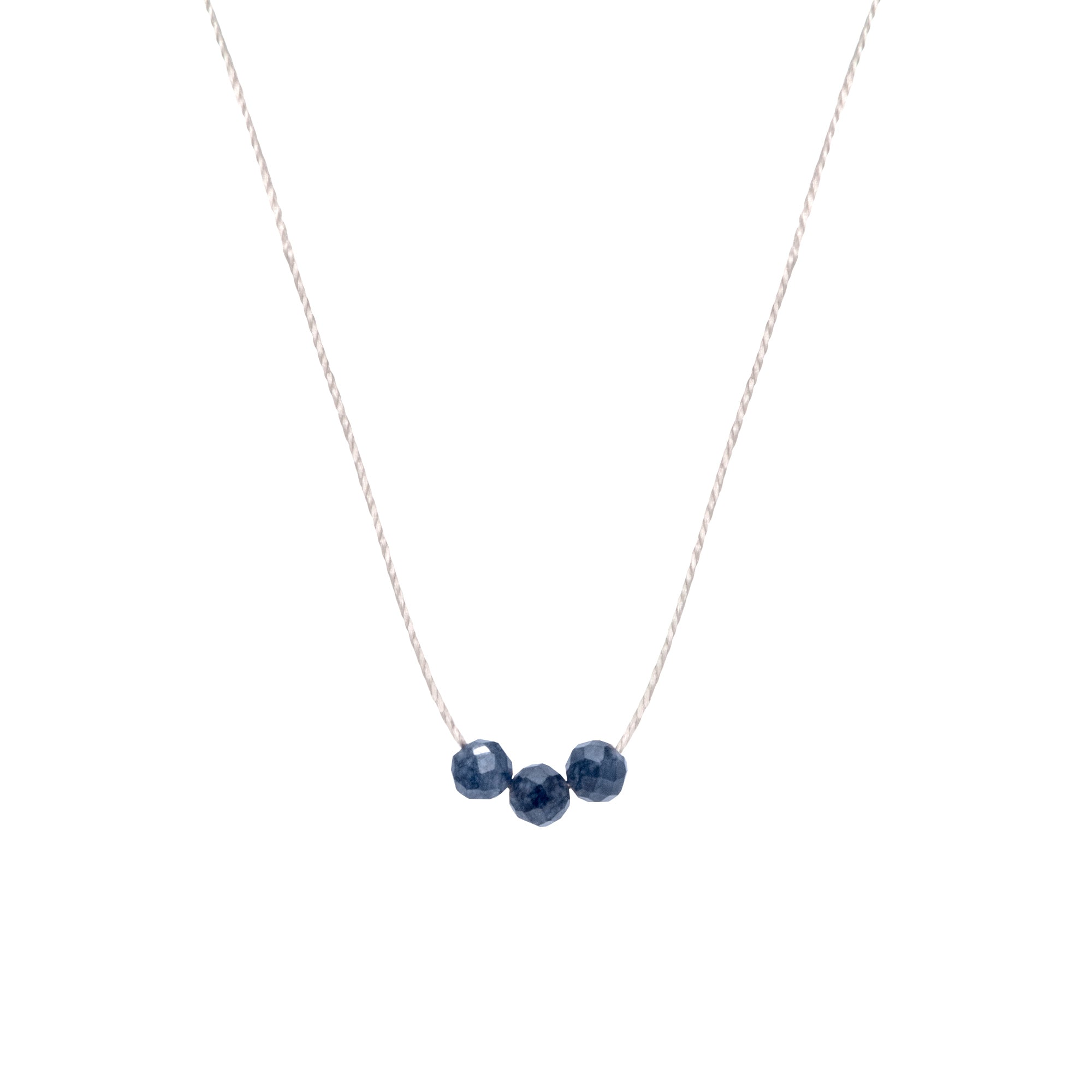 Make a Wish September Birthstone Necklace