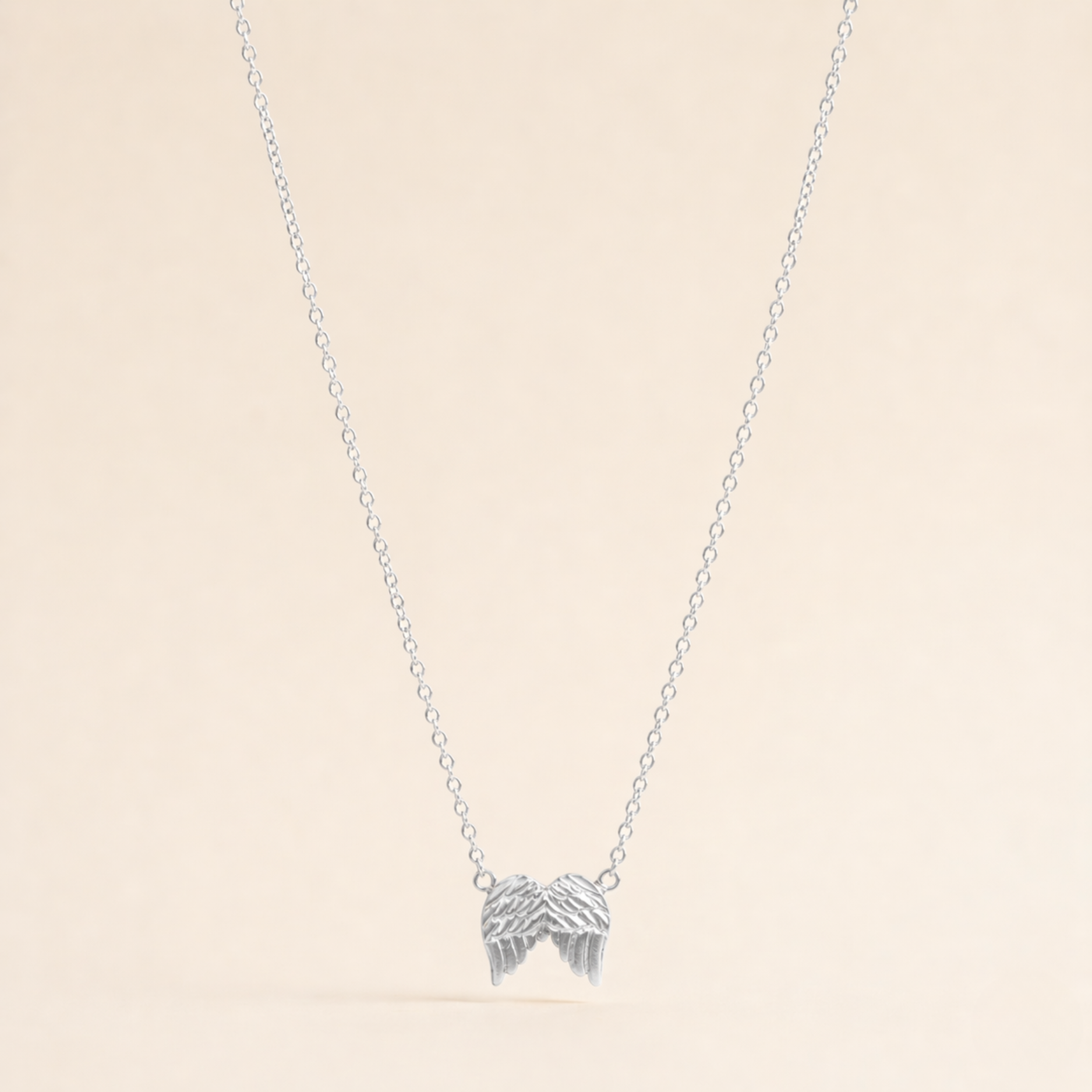 Guardian Angel Wings Necklace Classic