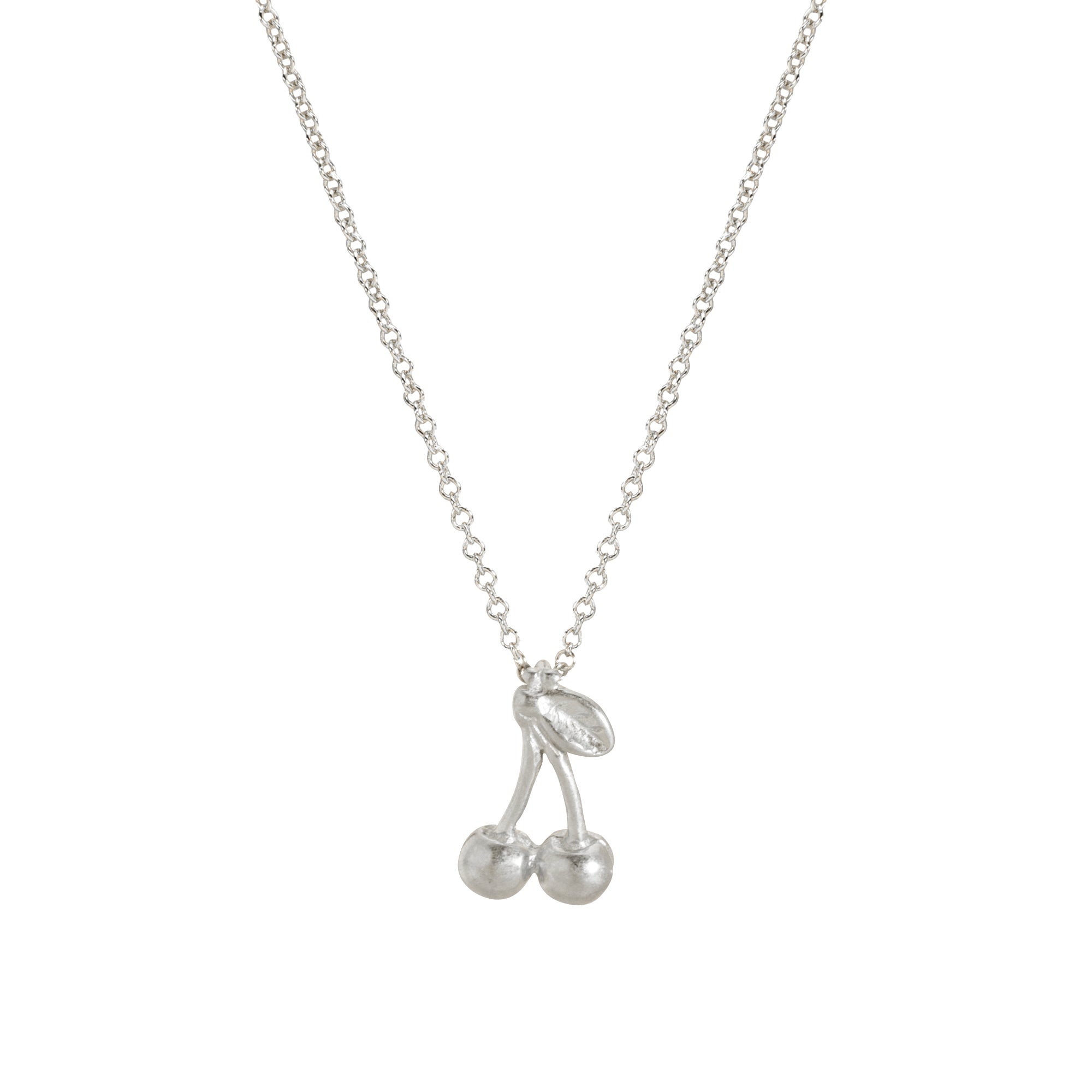 Cherries Charm Necklace