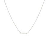 June Birthstone Three Pearl Necklace