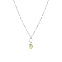 August Birthstone Peridot Necklace