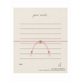 Pink Heart Wish Bracelet