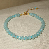 Faceted Amazonite Bracelet Limited Edition/Archives