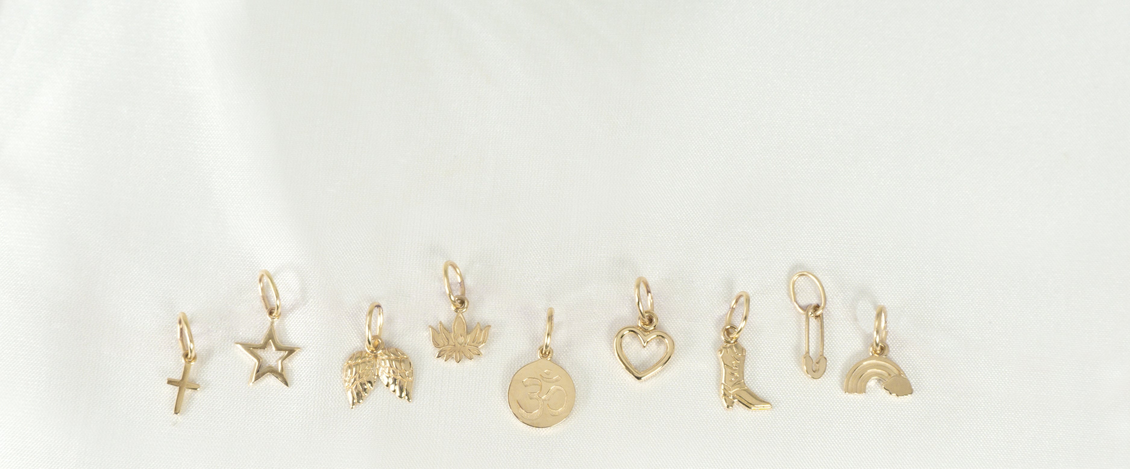 DOGEARED CREATE Healing GEMS Sterling Silver - Gold Dipped - Gold Filled  Charms