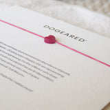 Purple Jade Heart Cord Bracelet- Limited Edition/Archives