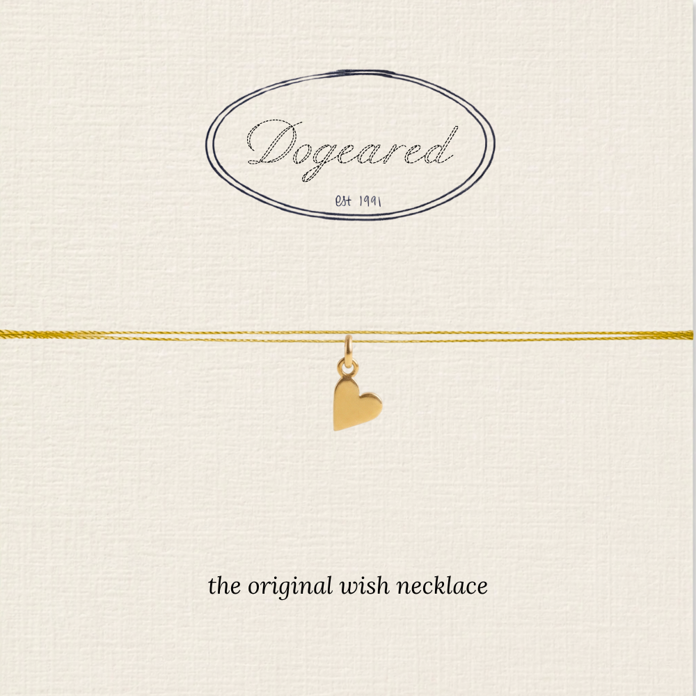 The Original Wish Necklace Sideways Heart - Dogeared