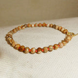 Faceted Picture Jasper Bracelet Limited Edition/Archives