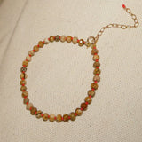 Faceted Picture Jasper Bracelet Limited Edition/Archives
