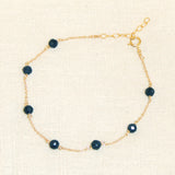 September Sapphire Birthstone Bracelet