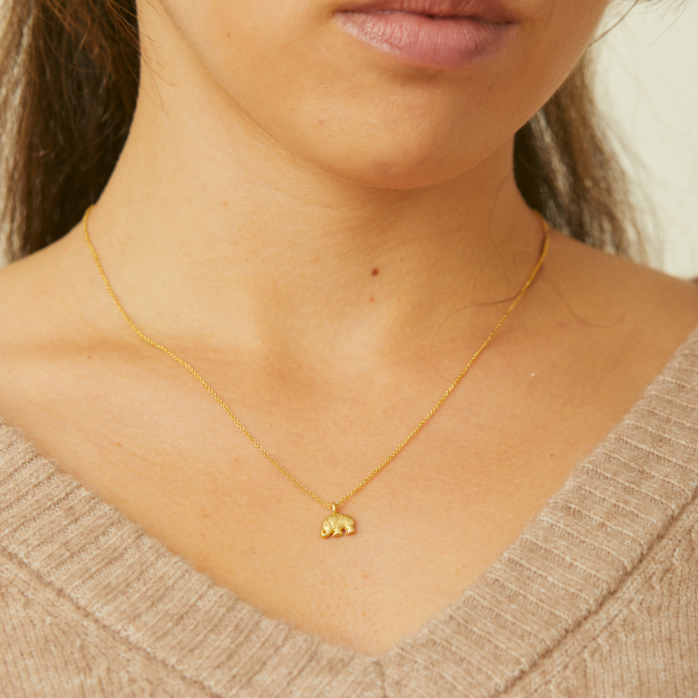 Dogeared 2025 elephant necklace