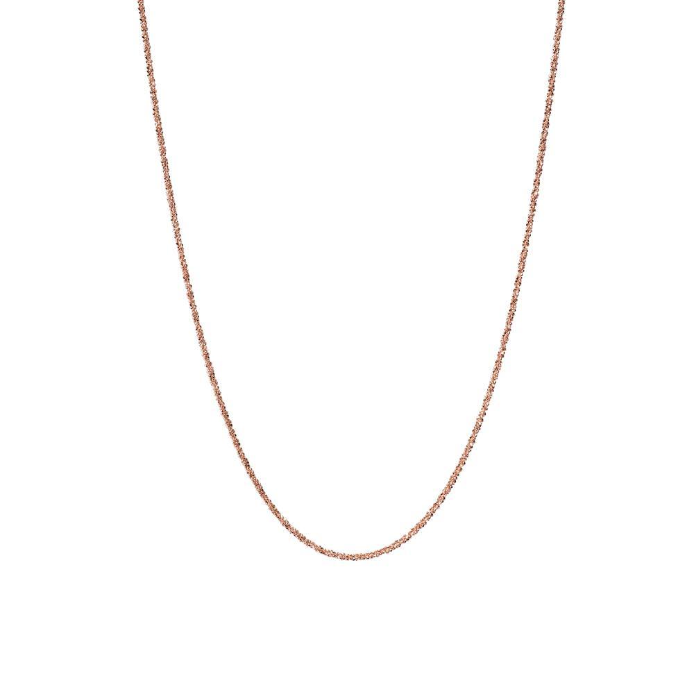 sparkle rope chain necklace
