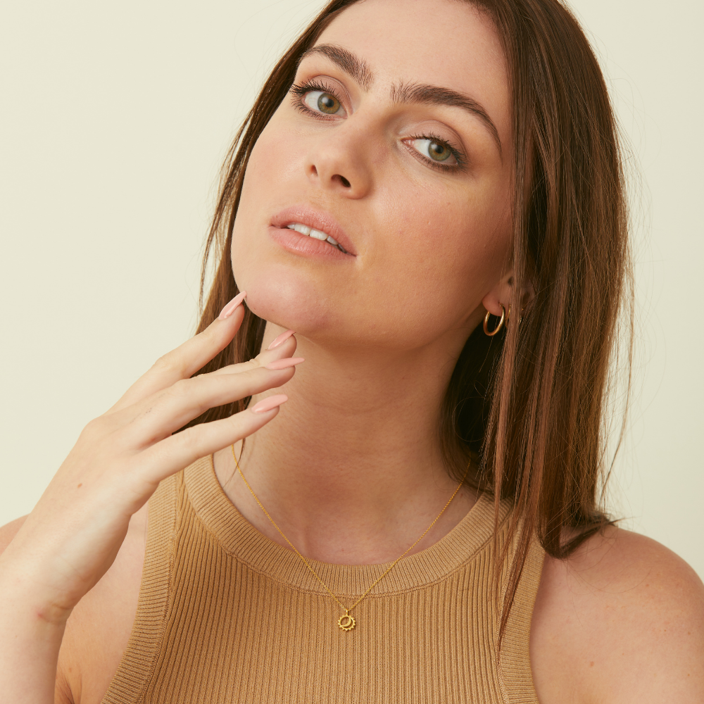 Dogeared crescent moon necklace discount