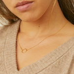 Dog ear online karma necklace