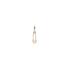 14KT gold love pin charm