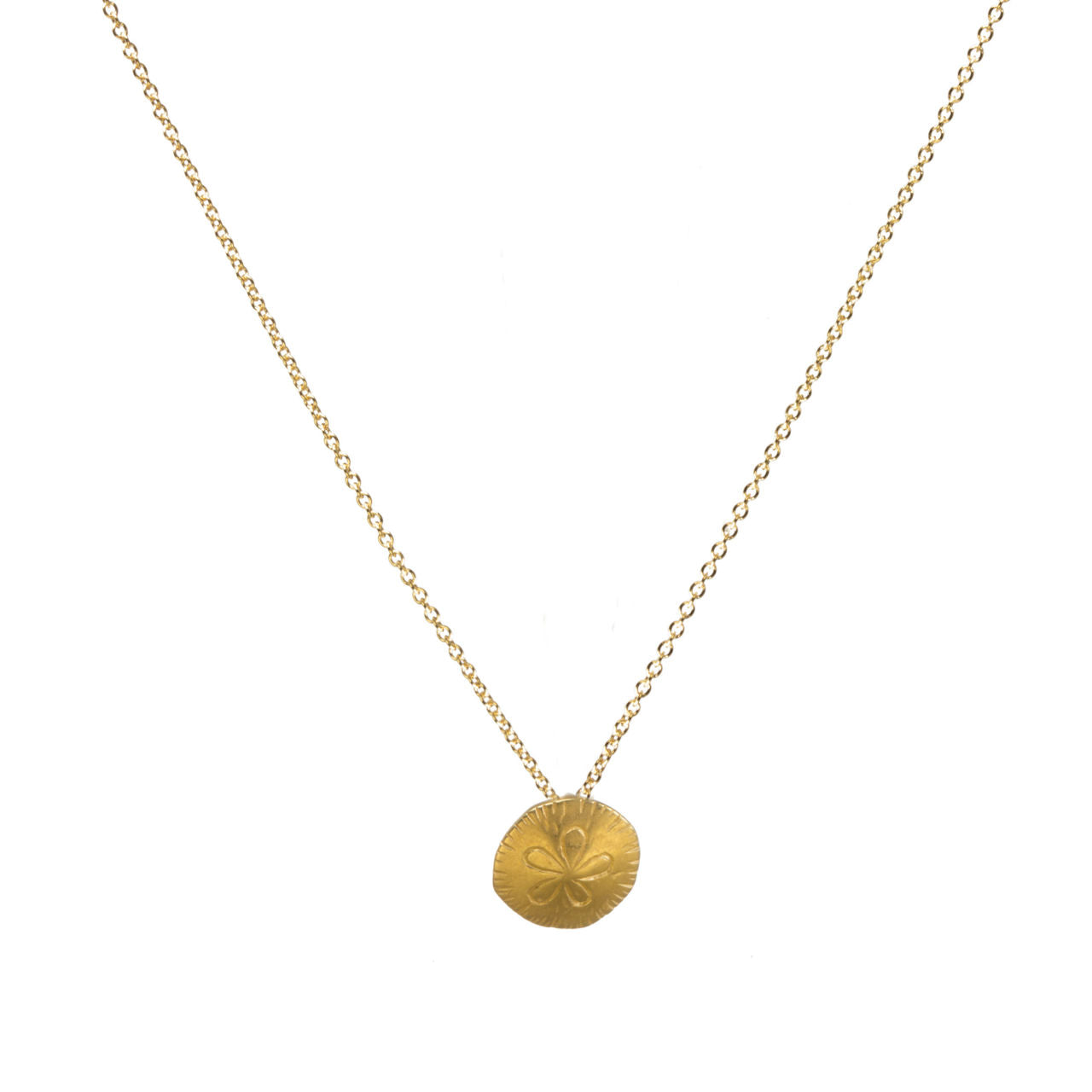 Sand Dollar Charm Necklace