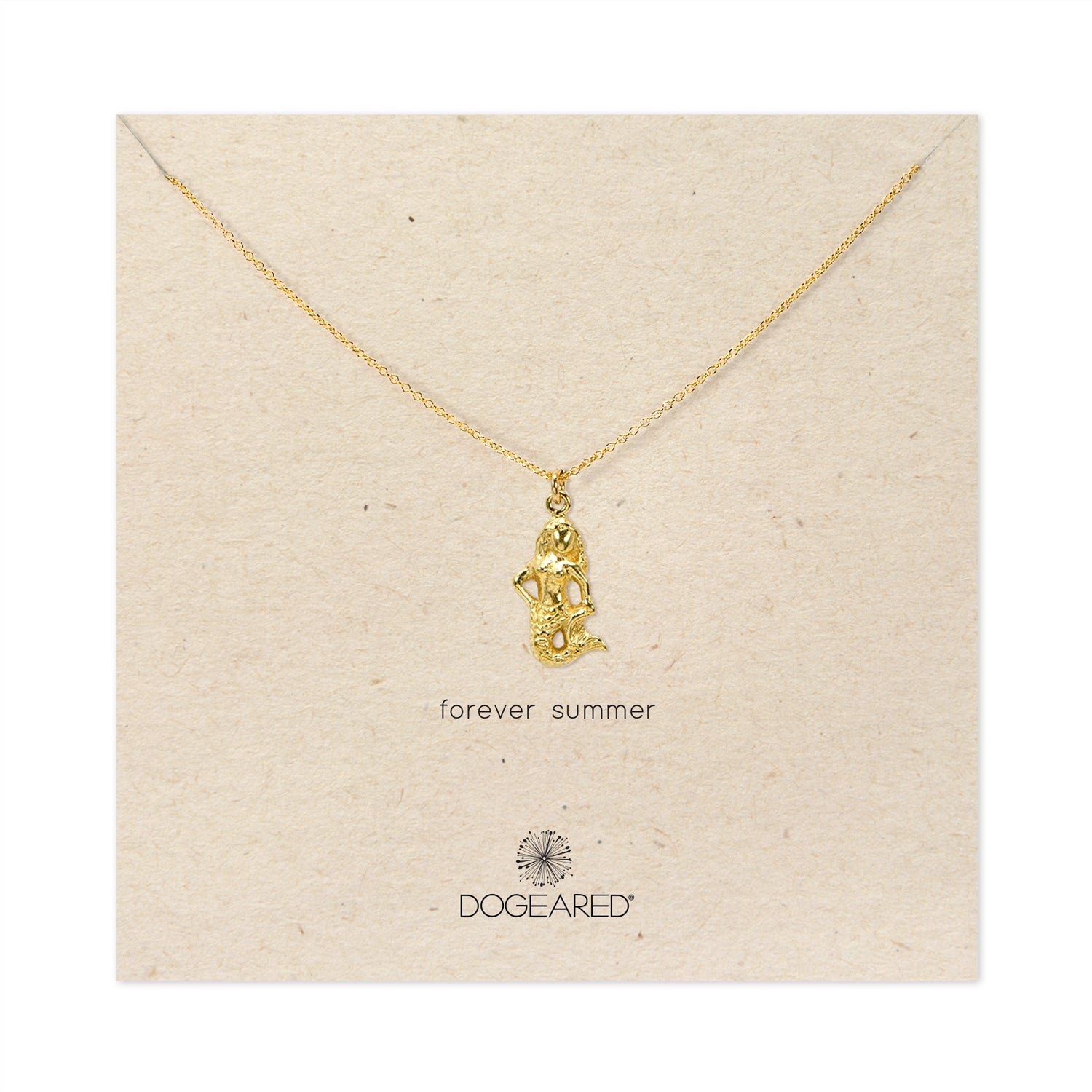 forever summer mermaid necklace