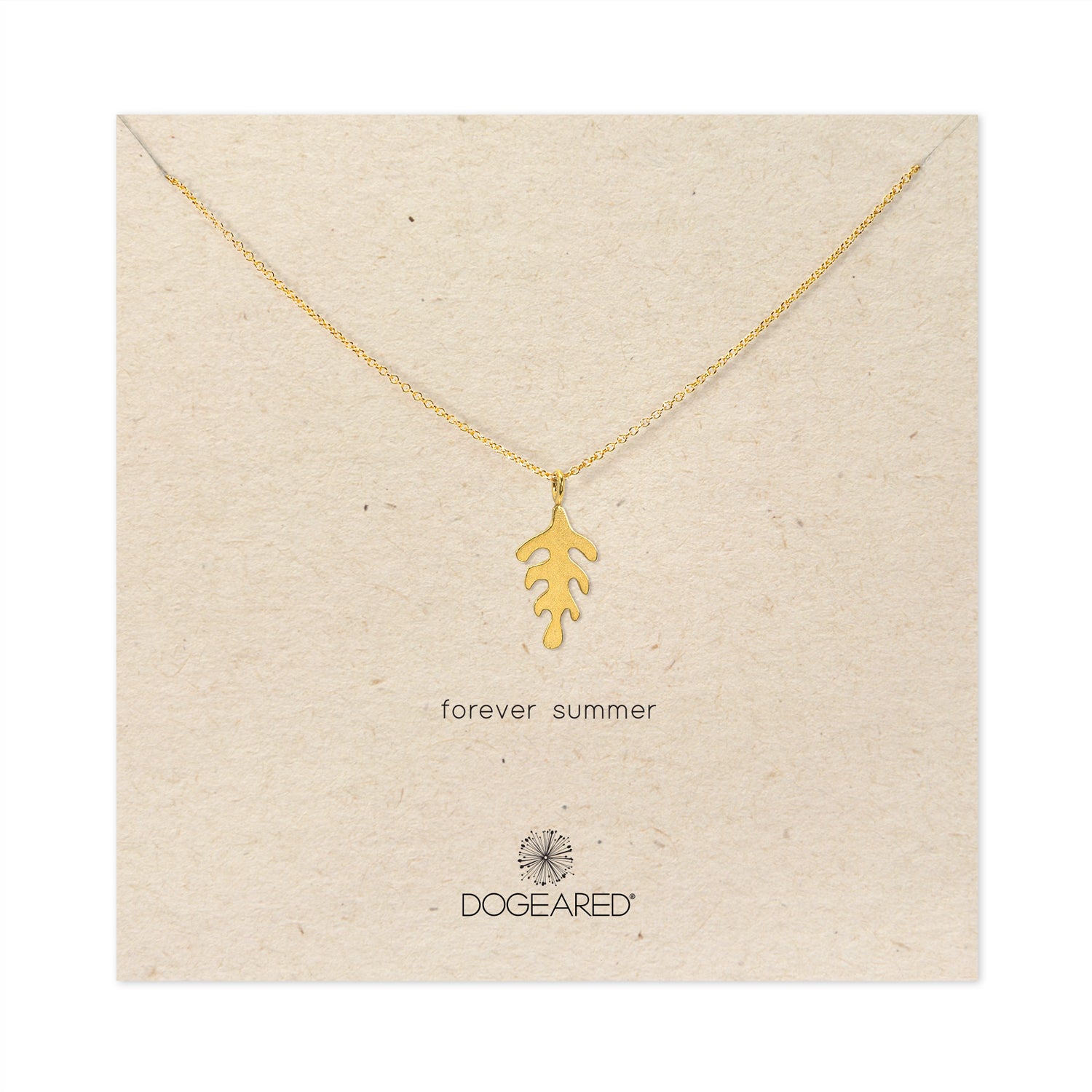 forever summer sea weed necklace
