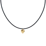 Modern Good Vibes Only Heart Necklace