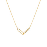 Modern Friends Forever Linked Necklace
