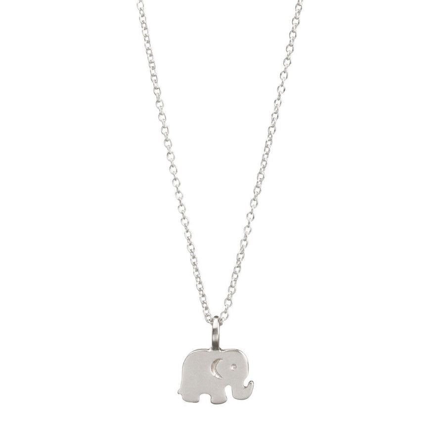 Good Luck Elephant Charm Necklace Dogeared