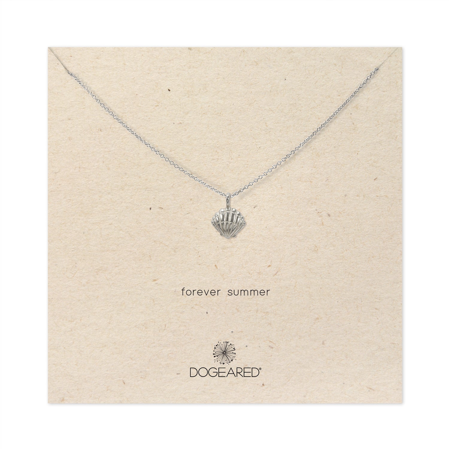 forever summer mermaid shell necklace