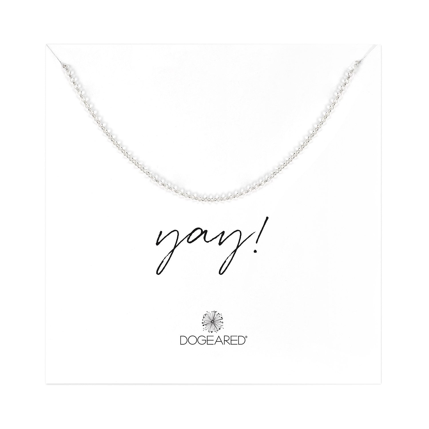 Dogeared silver necklace sale