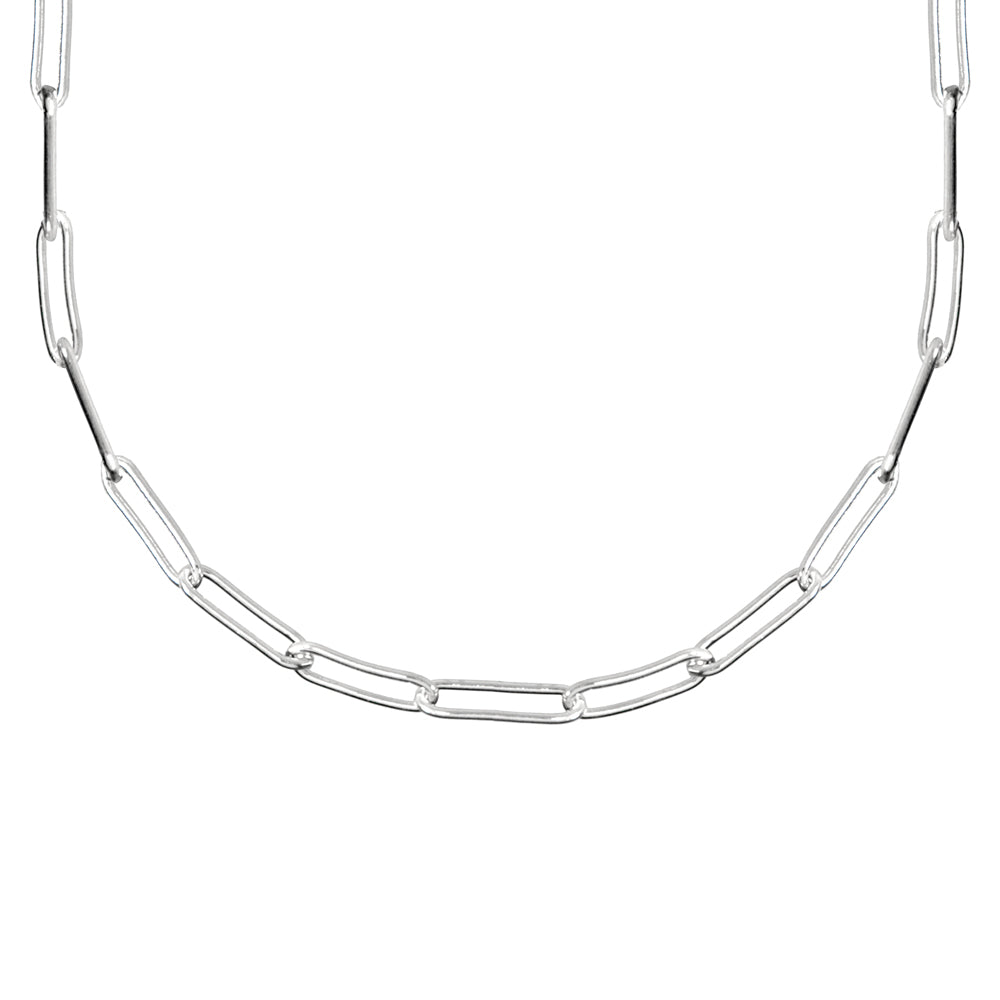 paperclip chain necklace