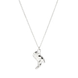 Modern Kick Ass Boot Necklace with Dainty Chain