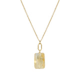 November Birthstone Citrine Necklace