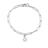 Trust in your journey paperclip chain bracelet